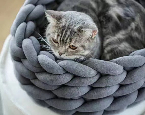 Soft Cotton Pet Bed