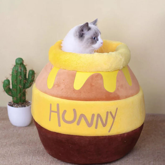 Honey Jar Cat Bed