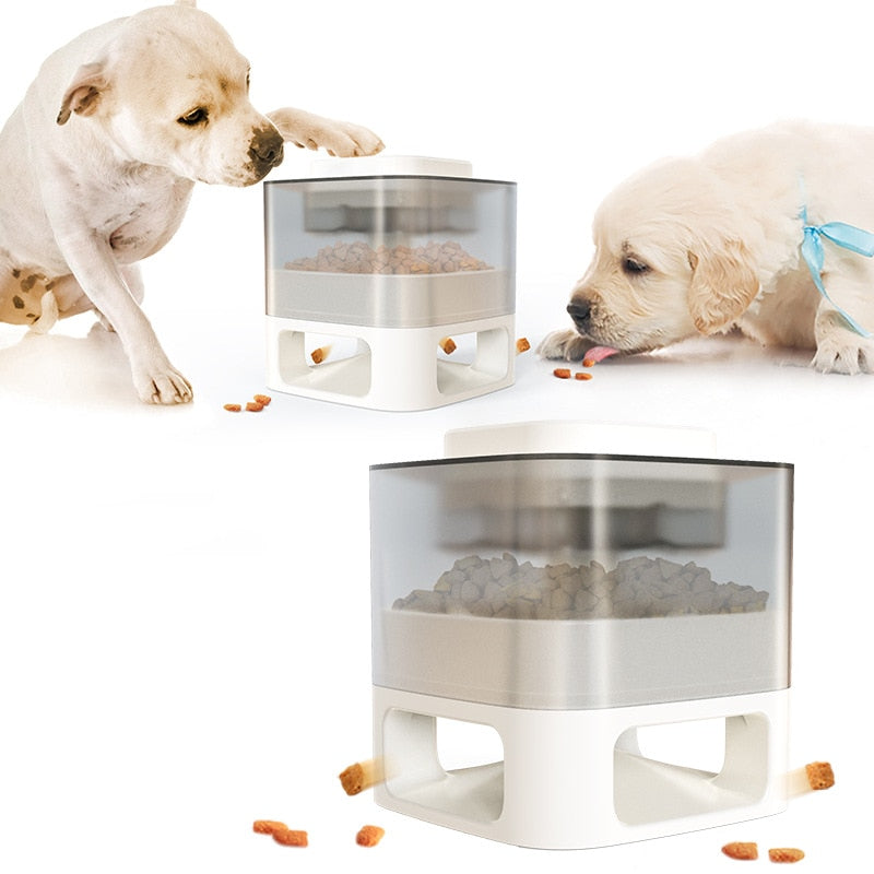 Interactive Dog Food & Treat Dispenser
