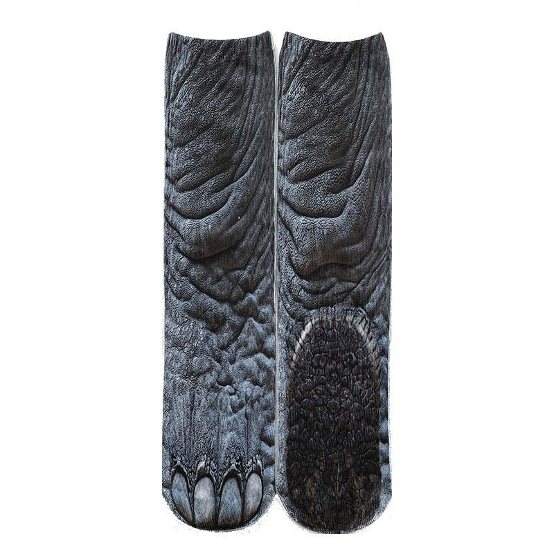 Animal Paw Print Socks-FurrGo