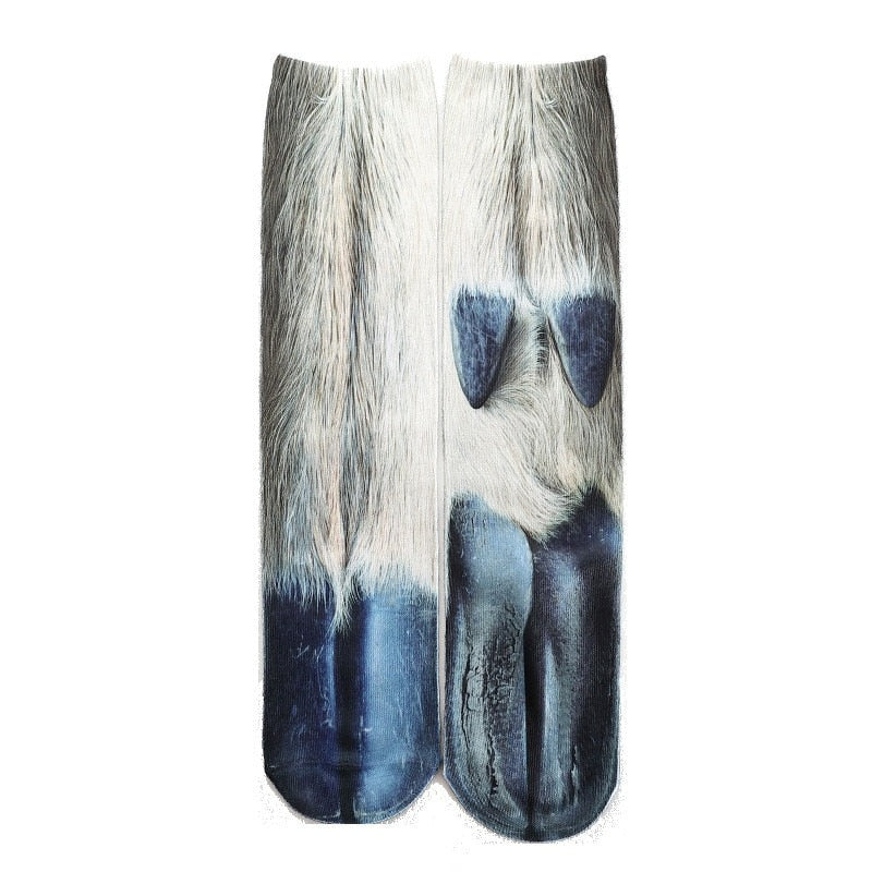 Animal Paw Print Socks-FurrGo