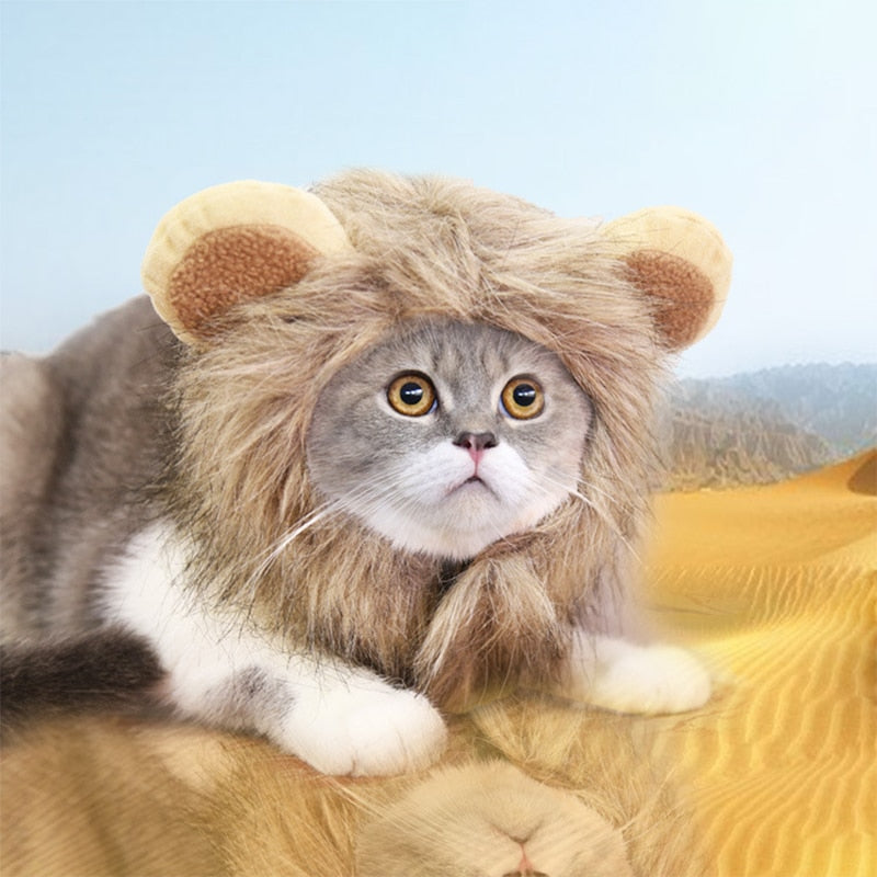 Lion Mane Cat Costume-FurrGo