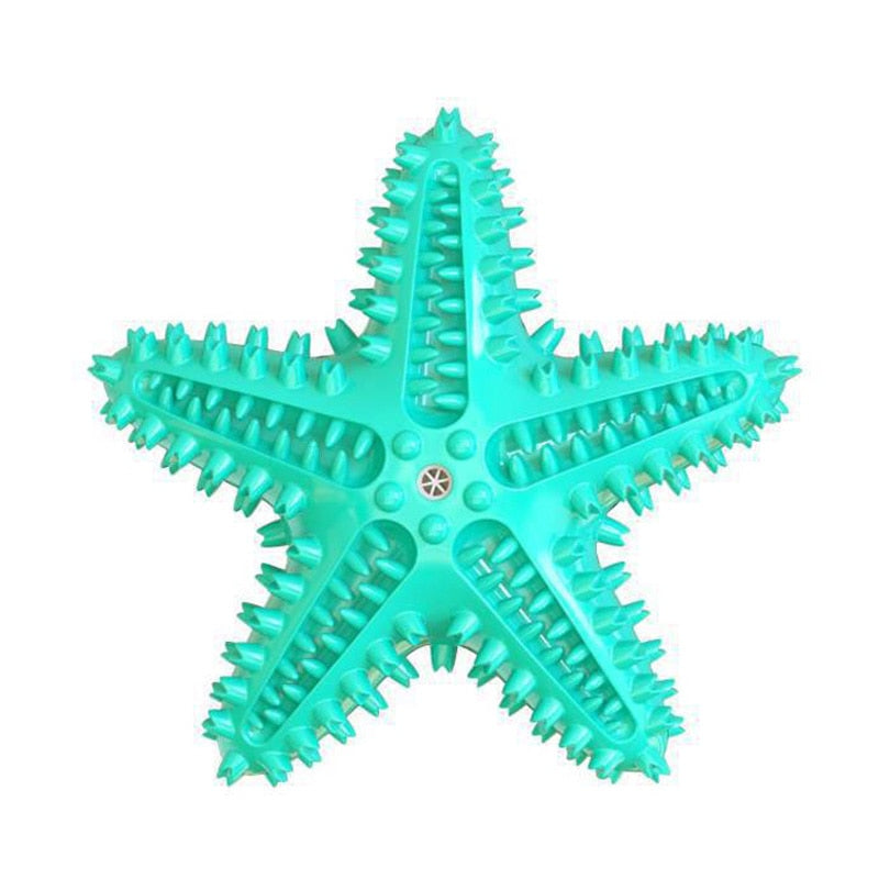 Starfish Teeth-Cleaning Dog Toy