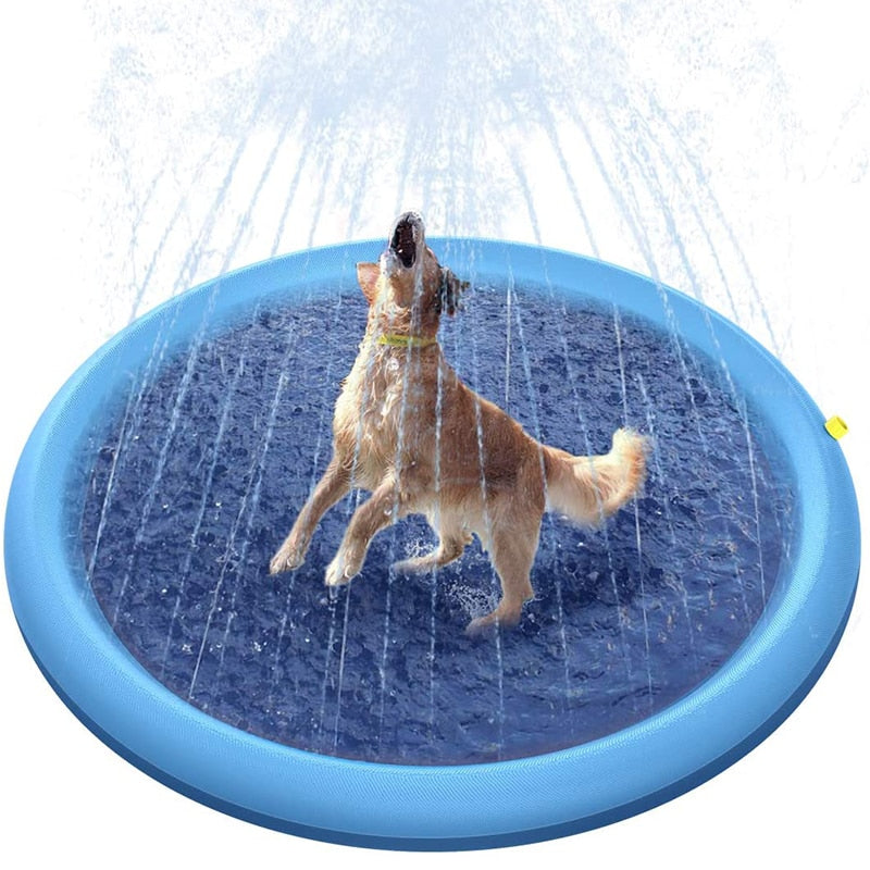 Dog Pool Sprinkler