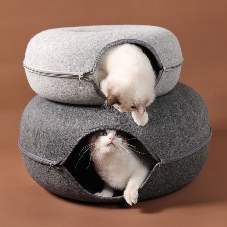 Donut Cat Bed-FurrGo