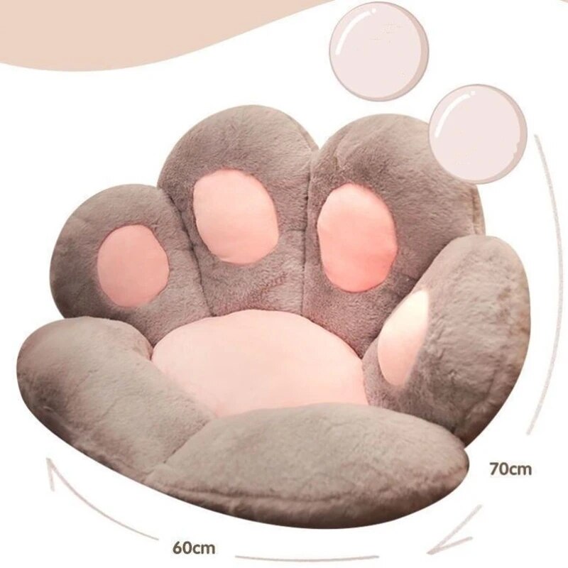 Cat Paw Back Pillow