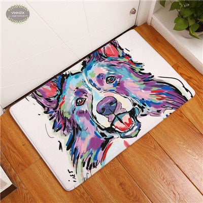 Custom Dog Art Welcome Mat-FurrGo