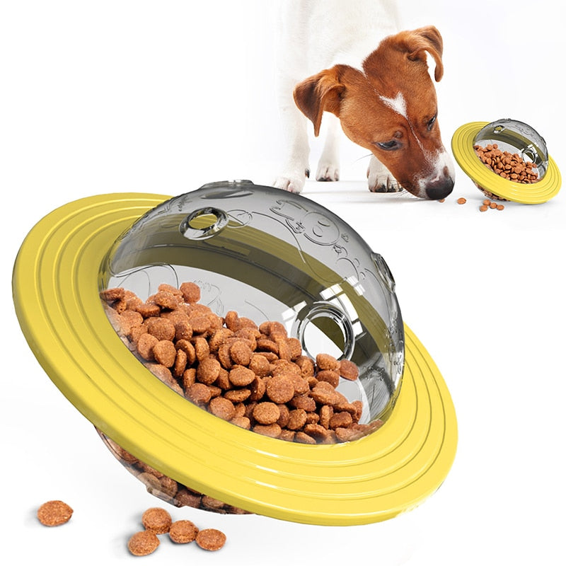 Flying Saucer Treat Toy