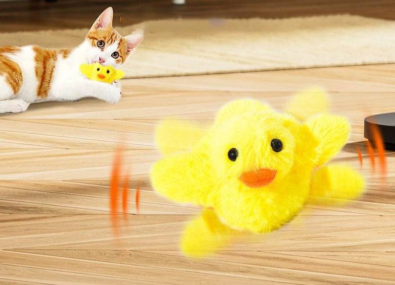 Flapping Quacking Duck Cat Toy