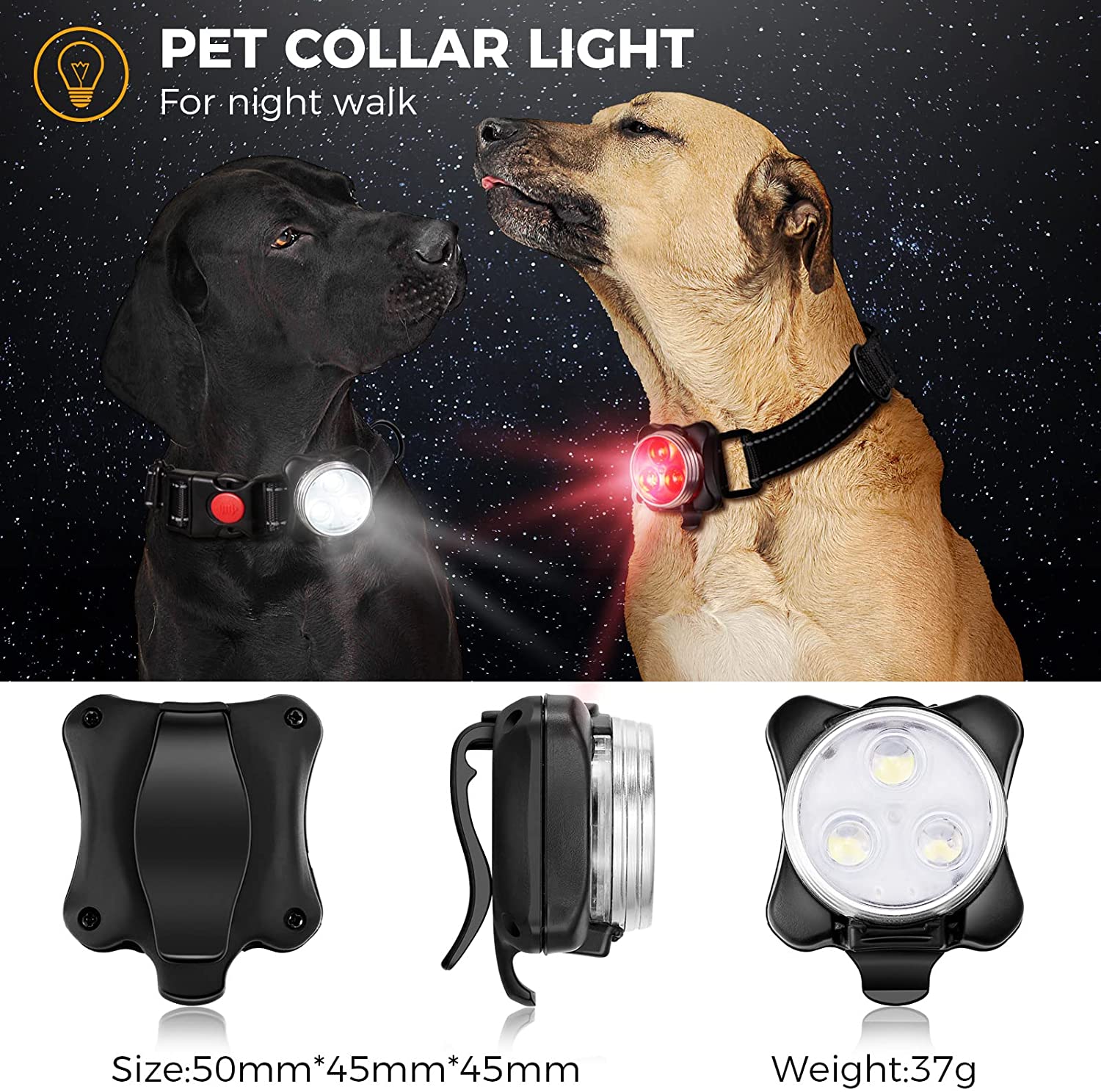 Dog Collar LED Light