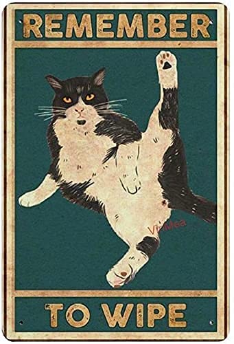 Decorative Metal Dog & Cat Posters: Humor Series #2-FurrGo