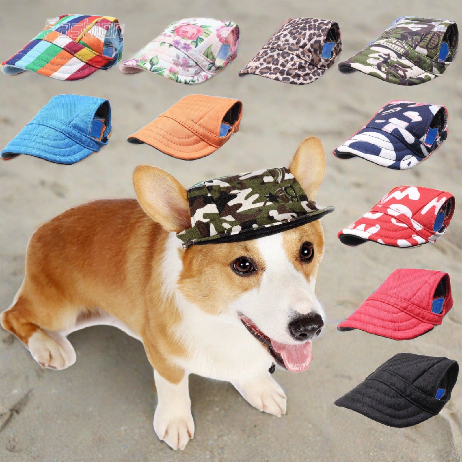 Dog Summer Hats-FurrGo