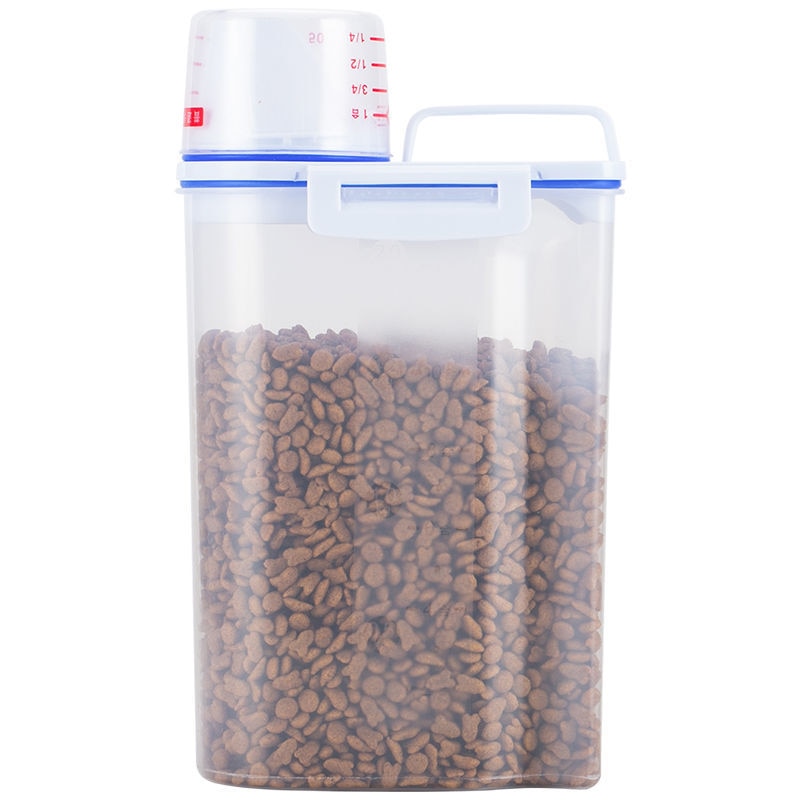 Perfect Pour Pet Food Container with Measuring Cup