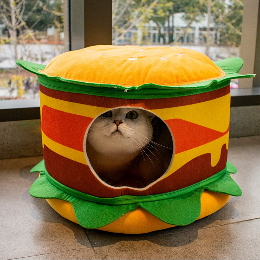 Fast Food Pet Cave & Bed