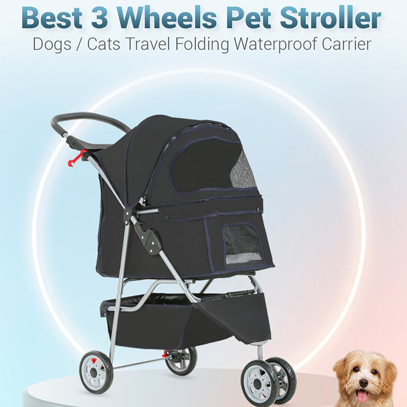 Foldable Travel Pet Stroller-FurrGo