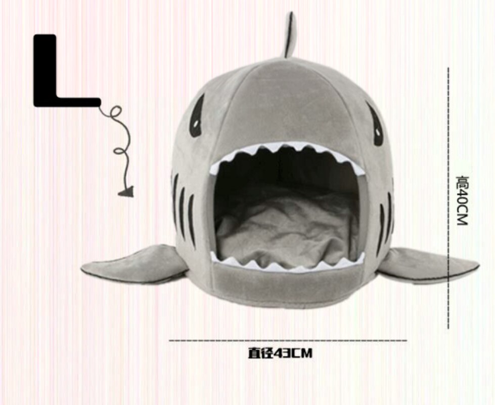 Shark Mouth Pet Bed