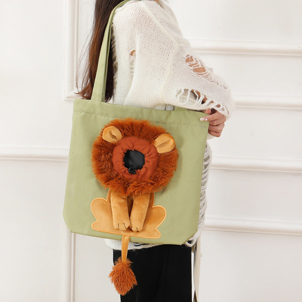 Lion Cat Carrier Bag-FurrGo