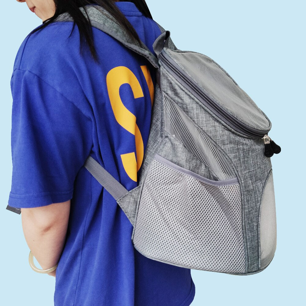 Small Pet Mesh Backpack